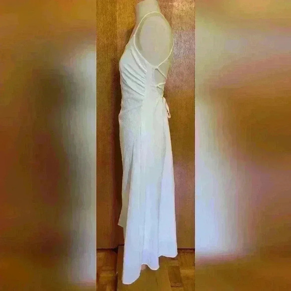 NWT!! Shein | White Spaghetti Strap Criss Cross Back, Size S - Picture 4 of 8